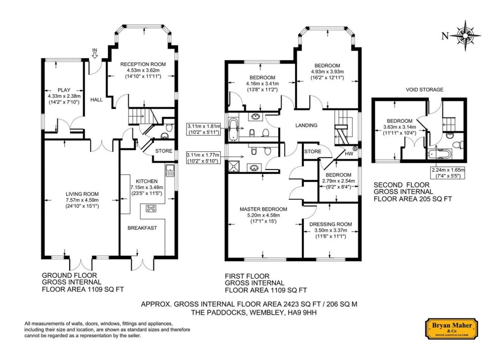 Floorplan for The Paddocks, WEMBLEY PARK