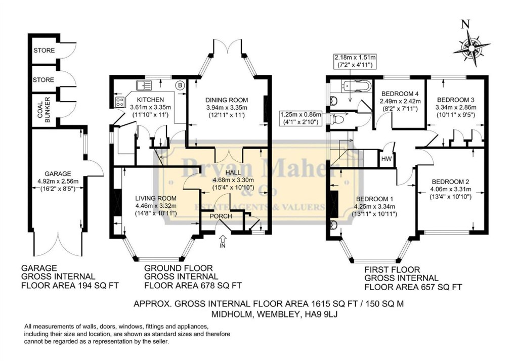 Floorplan for Midholm, Wembley Park