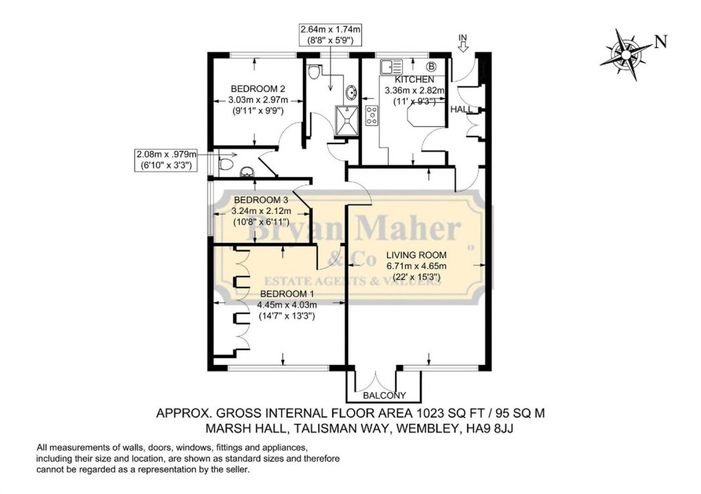 Floorplan for Talisman Way, Wembley Park