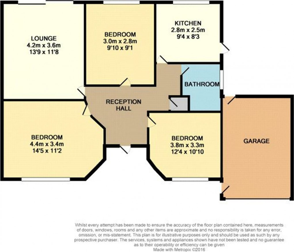 Floorplan for Ledway Drive, WEMBLEY