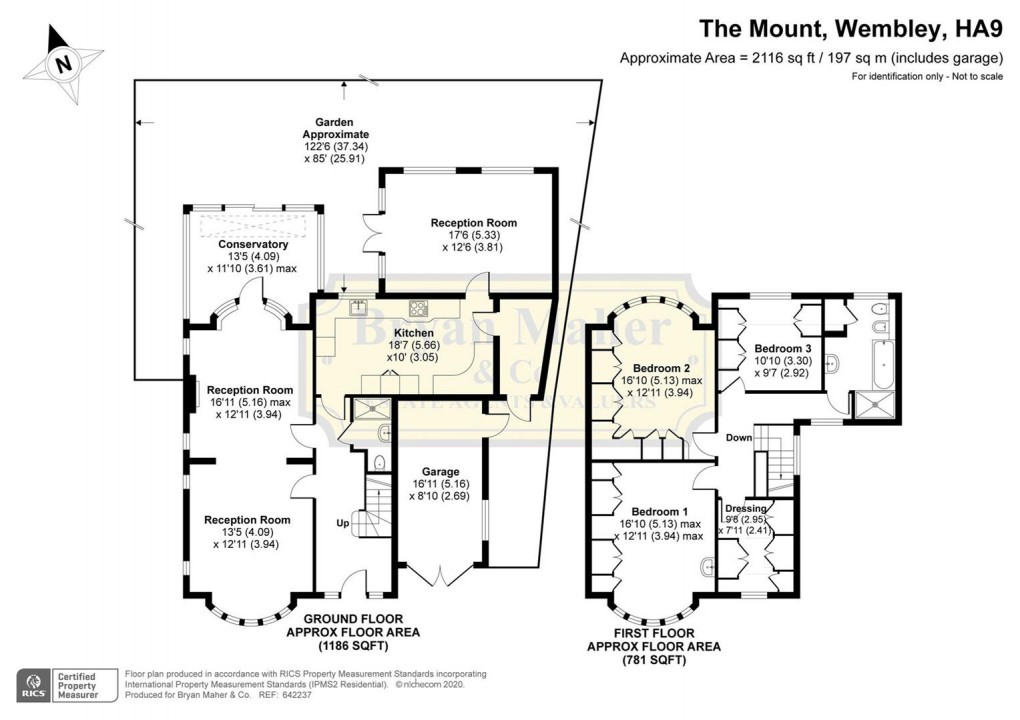 Floorplan for The Mount, WEMBLEY PARK