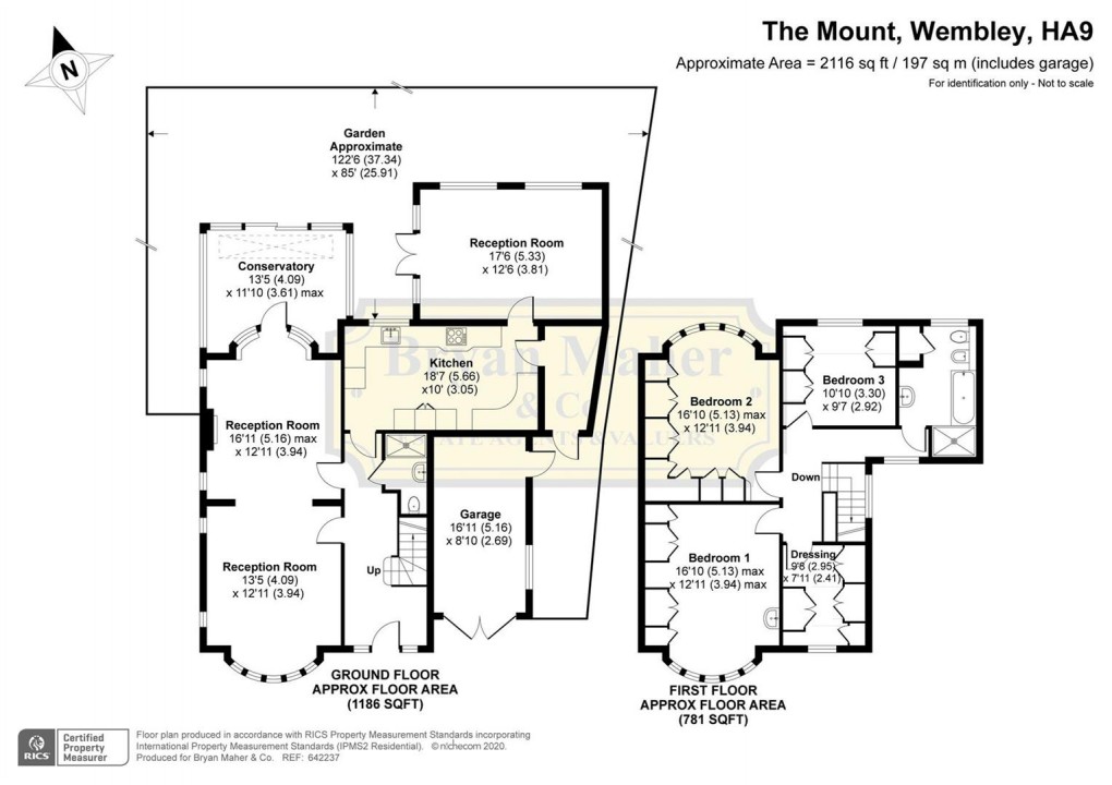Floorplan for The Mount, WEMBLEY PARK