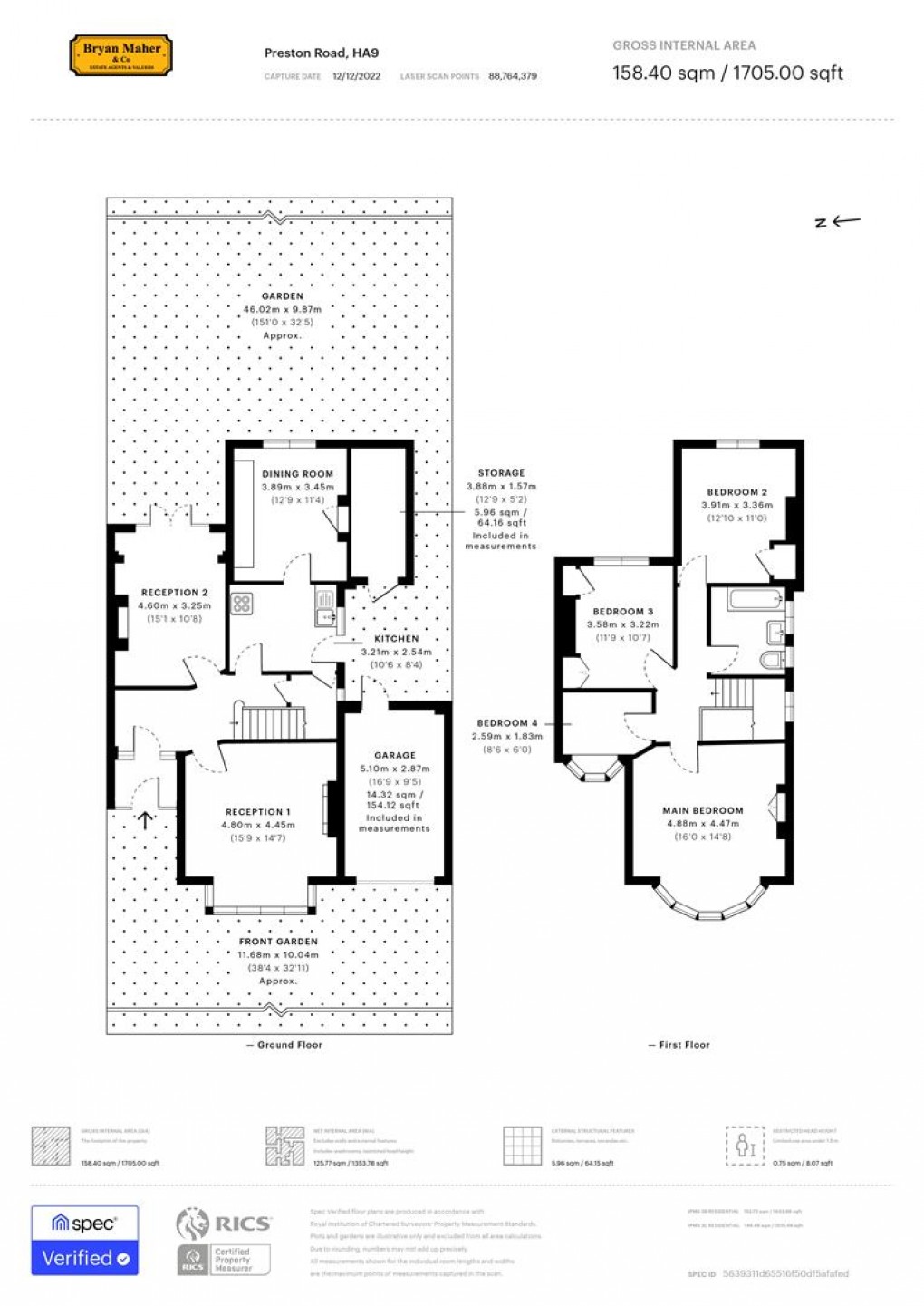 Floorplan for Preston Road, Wembley