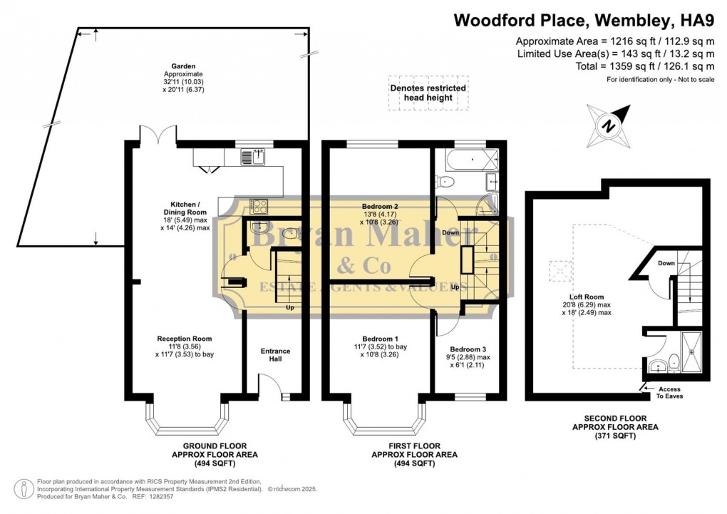 Floorplan for Woodford Place, Preston Road