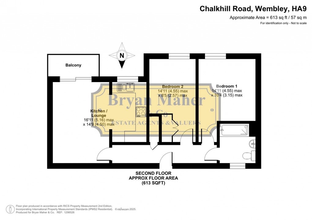 Floorplan for WEMBLEY PARK
